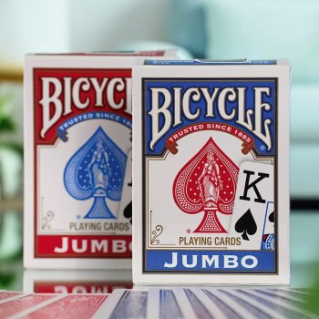 Bicycle Jumbo Blister Pack 2 kortų kaladės (Mėlynos ir raudonos)